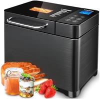 KEEPEEZ 2LB 17-in-1 Stainless Steel Bread Maker