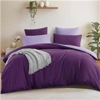 Aisbo Duvet Cover Microfiber Two Color