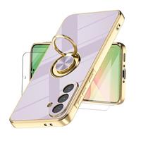 YIRSUR Compatible with iPhone 16 Plus Glitter Clear Case wit