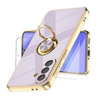 YIRSUR Compatible with iPhone 16 Plus Glitter Clear Case wit