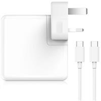 TT&C Mac Book Air Charger,61W USB C Fast Power Adapter Charger, Compatible with Mac Book Air 2018-2021,Macbook Pro 13 inch,iPad Pro, Lenovo,and More(6.6FT USB C to USB C Cable Included)