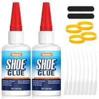 Nanoxa Shoe Glue 35g, Heavy Duty Shoe Glue Sole Repair Kit, Waterproof & Fast Drying Shoe Repair Adhesive for Sole, Sneaker, Leather, Boot, Heel, Sandal, Handbags and More