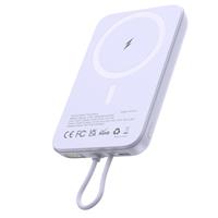 ASPERX Magnetic Power Bank with Built-in USB-C Cable, 10000mAh 22.5W Wireless Battery Pack USB C in & out, Fast Charging Magnetic Portable Charger for iPhone 16/15/14/13/12 Series, iPad, Galaxy, etc.