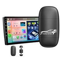 Wireless Carplay Adapter, 2025 Upgrade Converts Wired to Wireless Adapter for iPhone, Wireless Control Plug & Play Carplay for Cars from 2017 & for Apple iPhone iOS 10+,for Andriod 11+
