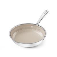 Redchef Nonstick Frying Pan, Hybrid Ceramic Non Stick Saute Pan, Cooking Skillet with Stay Cool Handle, All Stovetops (Gas,Electric/Induction),Dishwasher/Oven Safe,PFAS Free