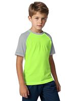 ANGEL CITIZ Kids Short Sleeve Rash Vest UPF 50+ Boys Swim Top UV Shirts Quick Dry Girls Rash Guard Swimwear Age 7-13
