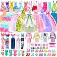 Doll Clothes Outfits Dolls Accessories Mini Party Princess Dress Swimming Costume Bikini Set Tops Pants Shoes Jewelry Accessories for 11.5Inch Girl Doll