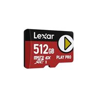 Lexar PLAY PRO MicroSDXC Express Card, up to 900MB/s Read, 600MB/s Write, Gaming-Optimized, A2, 4K, High-Speed Micro SD Memory Card for Handheld Consoles, Switch, Portable Gaming Device