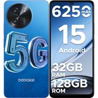 DOOGEE Note 59 Mobile Phones, 5G Smartphone, Android 15 Phone, 32GB+128GB/2TB, 6250mAh, 6.75" HD+ 120Hz Android Phones, Dual SIM Free Unlocked Mobile Phone, Widevine L1, Face ID, BT5.0/OTG/NFC