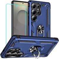 for Samsung S20 FE Case with Screen Protector, Silicone Shoc