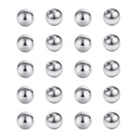 Besyvvin 10pcs Curved Barbell 10mm Eyebrow Lip Bars 16G Dait