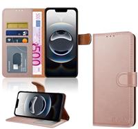 iCatchy for iPhone 16E Case Leather Magnetic wallet Flip Cover Card Holder Kickstand Feature Full Protection Shockproof Phone Cover compatible with iPhone 16e
