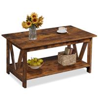 WLIVE Wooden Coffee Table ACJ509