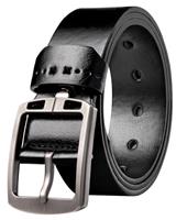 maikun Men Belts for Jeans,Vittelo Belt for Men,Color Black and Brown,Casual Style for Golf or Work