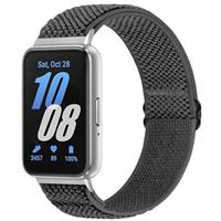 SHIJZWD Elastic Nylon Straps Compatible with Samsung Galaxy Fit 3, Adjustable Stretchy Breathable Replacement Bands Compatible for Samsung Galaxy Fit 3