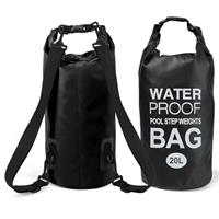 eabett Waterproof Dry Bag, Waterproof Beach Bag with Adjustable Shoulder Strap, Dry Bag for Swimming, Camping, Kayaking, Beach