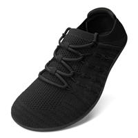 Mens Barefoot Shoes Wide Toe Minimalist Trail Running Shoes Zero Drop Walking Shoe Outdoor Casual Sneaker