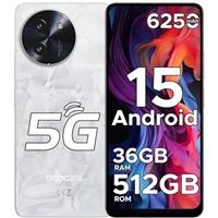 DOOGEE Note 59 Pro+ 5G Android 15 Smartphone 2025, 36GB+512GB/2TB & T8200 Octa-Core (6nm) Mobile Phones, 120Hz 6.75" HD+ Display & 6250mAh, 50MP AI Camera, Face + Finger ID/Widevine L1/NFC/GPS/OTG