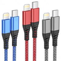 Ofuca USB C to Lightning Cable,3Pack 1.8M iPhone Fast Charger Cable USB-C MFi Certified Charging Wire for iPhone 14 13 12 11 Pro Max 13 12 Mini X XR XS 8 Plus,iPad,AirPods