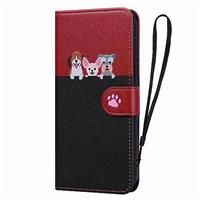 Skyhewen for Motorola Moto G35 Case, Cat & Butterfly PU Leat