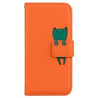 Skyhewen for Motorola Moto G35 Case, Cat & Butterfly PU Leat