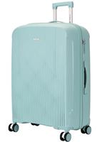 FLYMAX 29" Large Suitcase Luggage Large Suitcase 4 Wheels Lightweight 20kg - 23kg Hardshell ABS with Combination Lock + Telescopic Handle Travel Case Hard Shell XL 102L Black