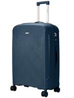 FLYMAX 29" Large Suitcase Luggage Large Suitcase 4 Wheels Lightweight 20kg - 23kg Hardshell ABS with Combination Lock + Telescopic Handle Travel Case Hard Shell XL 102L Black