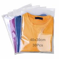 QISF Reusable Ziplock Bags for ClothesLarge Plastic Hospital BagsTravel Clothes Storage BagsClear Seal Bags Waterproof Luggage Organiser for Clothes Garment Schoolwithout Hole