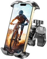 Rolgno Bike Lights Front And Back, [8+7 Lighting Modes] & [Sturdy Aluminum Alloy] Super Bright LED Bicycle Lights, USB Rechargeable & IP65 Waterproof Bike Light Set for Mountain, Road, Night Riding