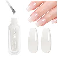 Nail Polish Chip Resistant Nude Nail Polish Vegan Quick Dry Streak Free Long Lasting Brightening Nail Lacquer for Girls Women,0.35 fl oz