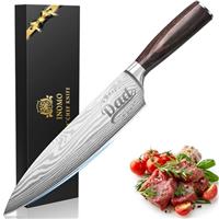 INOMO Dad Gifts from Daughter Son, Gifts for Dad Kitchen Knives, Chef Knife Step Dad Father s Day Gifts, Mens Gifts for Dad Birthday Gifts for Men Who Have Everything