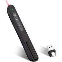 BCYPMYC Clicker for Powerpoint,328FT Wireless Presenter Remote PPT PowerPoint Clicker,2.4GHz Hyperlink Volume Presentation Clicker for Powerpoint Computer Laptop Mac
