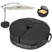 JWJK Parasol Base Weight Bag Up to 40kg, Heavy-Duty Sandbag for Cantilever & Offset Umbrella, Extra Weighted Base for Cross Stand, Patio & Outdoor Use