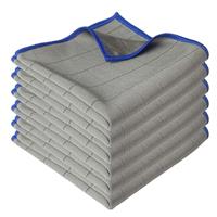 CZandCZ Window Cleaning Cloths,Carbon cloths, Glass Cleaning Cloth,Microfibre cloth,for Windows, Mirrors, Stainless steel polishing,Car glass, Bathroom, Kitchen Dish,400 GSM