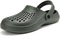 sportvibe Mens Clogs Breathable Mules Sandals Non-Slip Garden Work Shoes - Ideal for Summer Holidays Pool Hospital School Indoor Home Lightweight Slippers Unisex