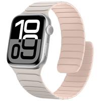 Sixmoat Magnetic Silicone Straps Compatible with Apple Watch 49mm 46mm 45mm 44mm 42mm 41mm 40mm 38mm, Soft Sport Wristband for Men Women Compatible with iWatch Ultra SE Series 10 9 8 7 6 5 4 3
