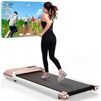 Lacuffy Raceable Walking Pad 2.5HP Under Desk Treadmill Max 136kg Walking Treadmill Smart App Control with AI Training and Multi-Runner Races Door to Door Delivery