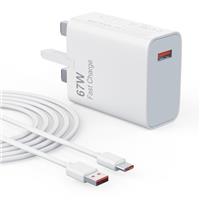 USB C Charger for Xiaomi, Redmi, Honor, Huawei AC Adapter Power Supply