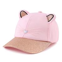 MniJiza Toddler Girls Baseball Cap Adjustable Kids Trucker Hats Girl Sun Hat for Spring Summer