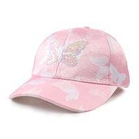 MniJiza Toddler Girls Baseball Cap Adjustable Kids Trucker Hats Girl Sun Hat for Spring Summer