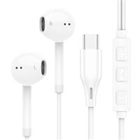 Vkozlm USB C Headphones Wired for iPhone 16 15, Wired Earbuds USBC for iPad Pro Air Mini, iPad 10th, MacBook, Lenovo, Dell, Type C Earphones for Google Pixel, Samsung,Volume Control