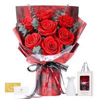 MAMAMIKO Rose bouquet Preserved Flowers Gifts For Women, Friends, Friend, Family, Mother