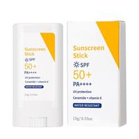 Sunscreen Stick SPF 50, Factor 50 Sun Cream, Invisible Sun Stick SPF 50 for Face & Body, Broad Spectrum Sun Protection, Water Resistant & Non-Greasy, 15g