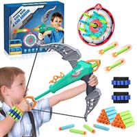 Wootoyz Bow and Arrow Set Kids Outdoor Toys for 3-12 Year Old Kids
