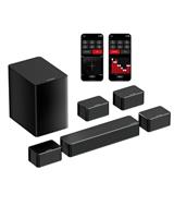 ULTIMEA Soundbar for TV, 7.1 Virtual Surround Sound System Home Cinema with Smart App, TV Sound Bar with Subwoofer, Peak Power 410W
