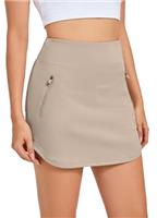 Jhsnjnr Women's Casual Active Athletic Skort Lightweight Ski