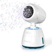 Bubble Machine for Kids, 270 Rotating Automatic Bubble Machine, Portable Bubble Blower for Boys Girls Outdoor Indoor Parties Weddings Birthday Bubble Maker Powered by USB or Batteries