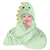Aolso Baby Towels with Hood, Baby Bath Towels, 80x80cm Soft and Absorbent Large Baby Bath Towel for Newborn and Infant, Toddler Bath Towel for Boys and Girls
