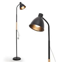 INMOZATA Floor Lamp, Retro Arch Standing Lamp, Modern Reading Floor Lamps for Living Room, Bedroom, Office, E27 Socket