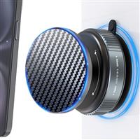 HomeMount Vacuum Magnetic Phone Holder, Suction Cup Phone Mount 360 Rotatable, Fit for iPhone 16/15/14/13/12 and Samsung on Smooth Surfaces Such as Mirrors, Glass, Rearview Mirrors